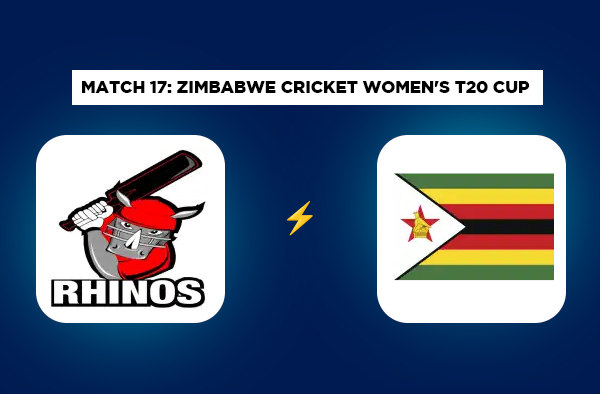 Match 17: Rhinos Women vs Zimbabwe U19 Women – Squads, Players to Watch, Live Streaming, Pitch Report