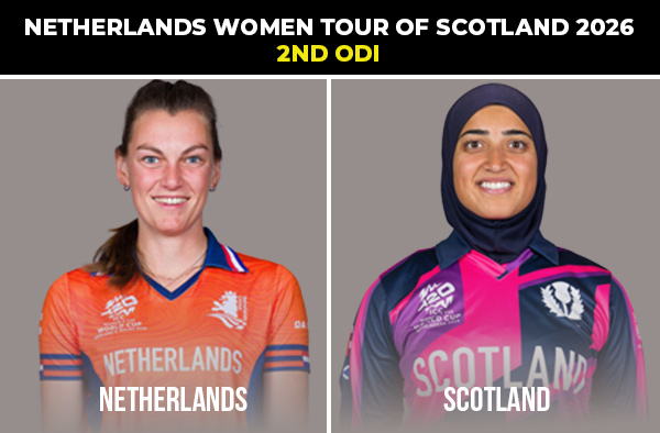 2nd ODI: Scotland Women vs Netherlands Women – Squads, Players to Watch, Live Streaming, Pitch Report