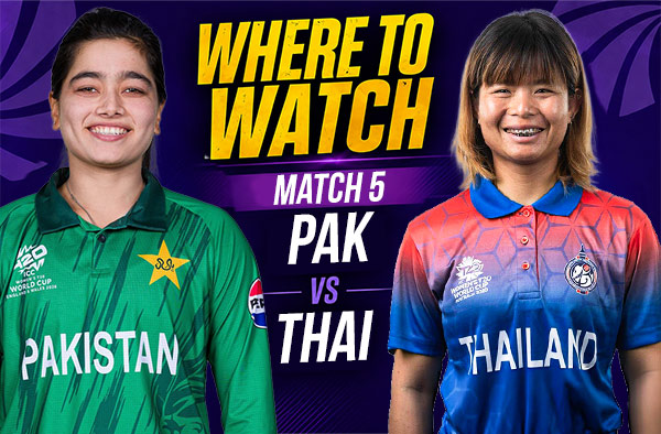 Where to Watch Match 5 – Pakistan Women vs Thailand Women? Live Streaming Details