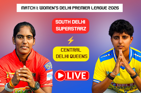 Where to Watch Match 1 – South Delhi Superstarz Women vs Central Delhi Queens Women? Live Streaming Details