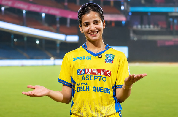 Who Is Medhavi Bidhuri? The Delhi Female Cricketer Whose Celebration Went Viral. PC: DPL