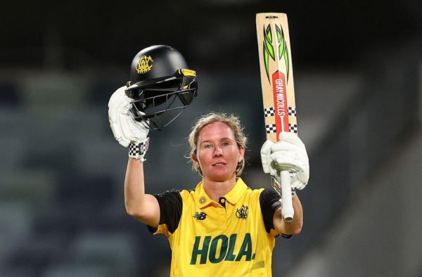 Beth Mooney's Unbeaten 117 Guides Western Australia to Four-Wicket Win Over Tasmania Tigers