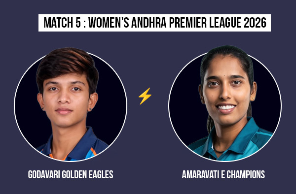 Match 5: Godavari Golden Eagles Women vs Amaravati E Champions Women – Squads, Players to Watch, Live Streaming, Pitch Report