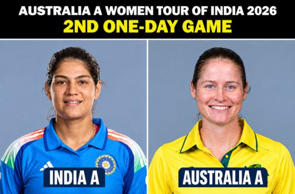 Where to Watch 2nd One-Day – India A Women vs Australia A Women? Live Streaming Details
