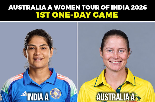 1st One-Day: India A Women vs Australia A Women – Squads, Players to Watch, Live Streaming, Pitch Report