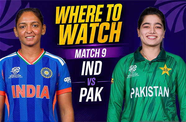 Where to Watch Match 9 – India Women vs Pakistan Women? Live Streaming Details