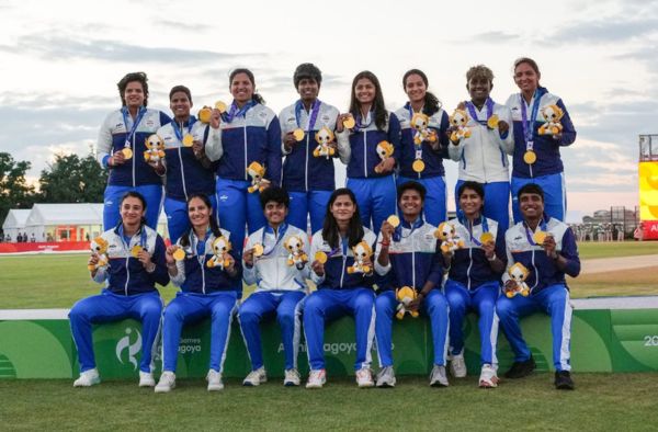 India Women Crush Sri Lanka by 147 Runs to Win Asian Games Gold as Shafali Verma Stars