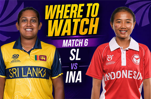 Where to Watch Match 6 – Sri Lanka Women vs Indonesia Women? Live Streaming Details