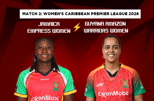 Match 2: Jamaica Empress Women vs Guyana Amazon Warriors Women – Squads, Players to Watch, Live Streaming, Pitch Report