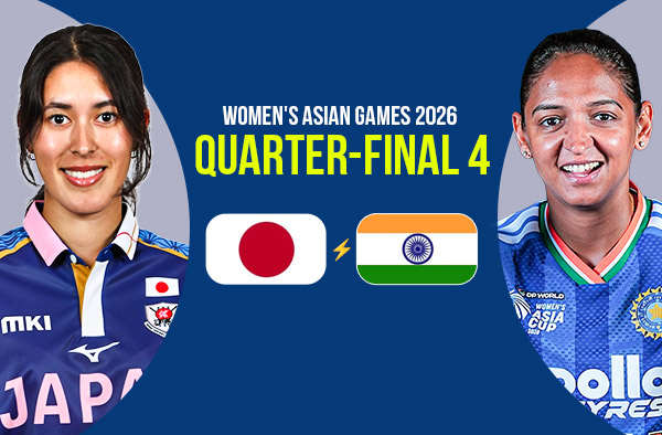 Quarterfinal 4: Japan Women vs India Women – Squads, Players to Watch, Live Streaming, Pitch Report