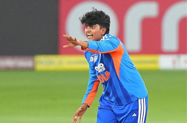 N Sree Charani Breaks Poonam Yadav's Record for Most India Women's T20I Wickets in a Year