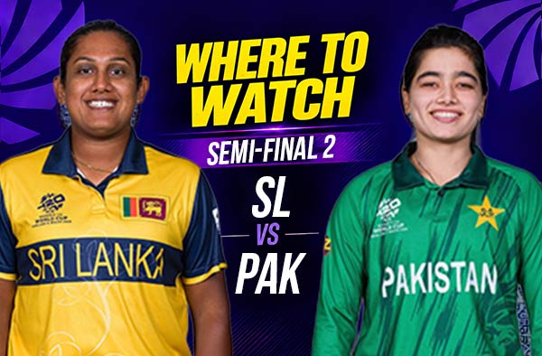Where to Watch Semi-Final 2 – Sri Lanka Women vs Pakistan Women? Live Streaming Details
