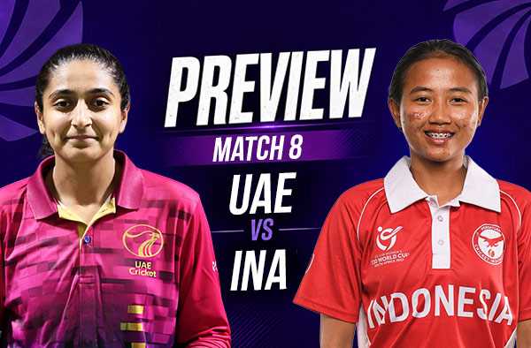 Match 8: United Arab Emirates Women vs Indonesia Women – Squads, Players to Watch, Live Streaming, Pitch Report