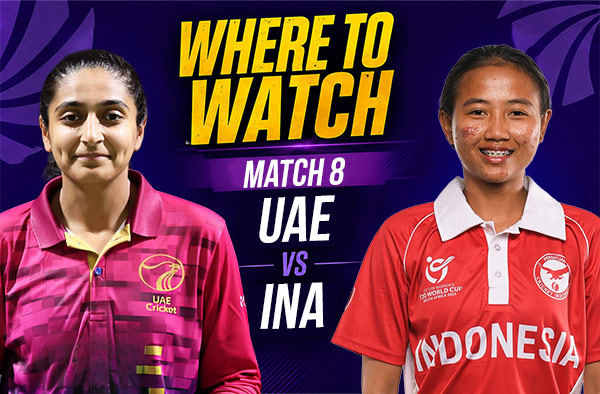 Where to Watch Match 8 – United Arab Emirates Women vs Indonesia Women? Live Streaming Details
