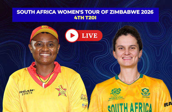 Where to Watch 4th T20I – Zimbabwe Women vs South Africa Women? Live Streaming Details