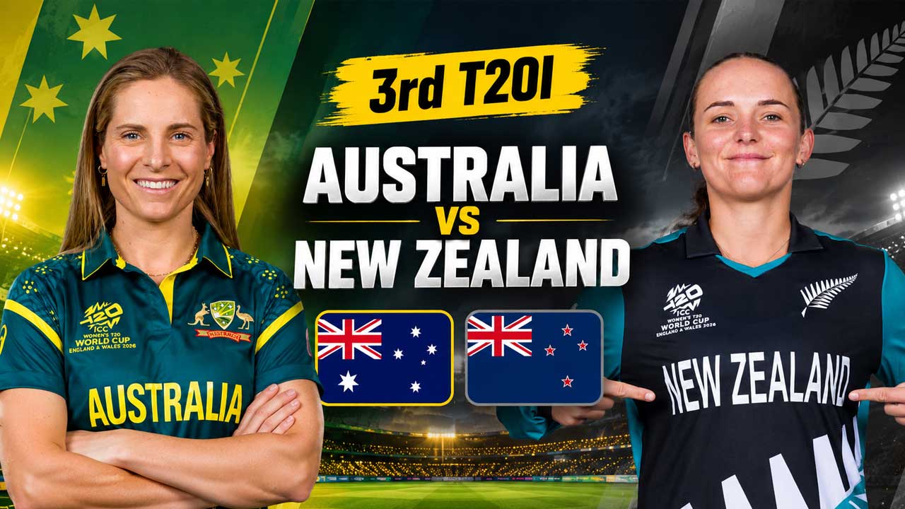 3rd T20I: Australia Women vs New Zealand Women – Squads, Players to Watch, Live Streaming, Pitch Report