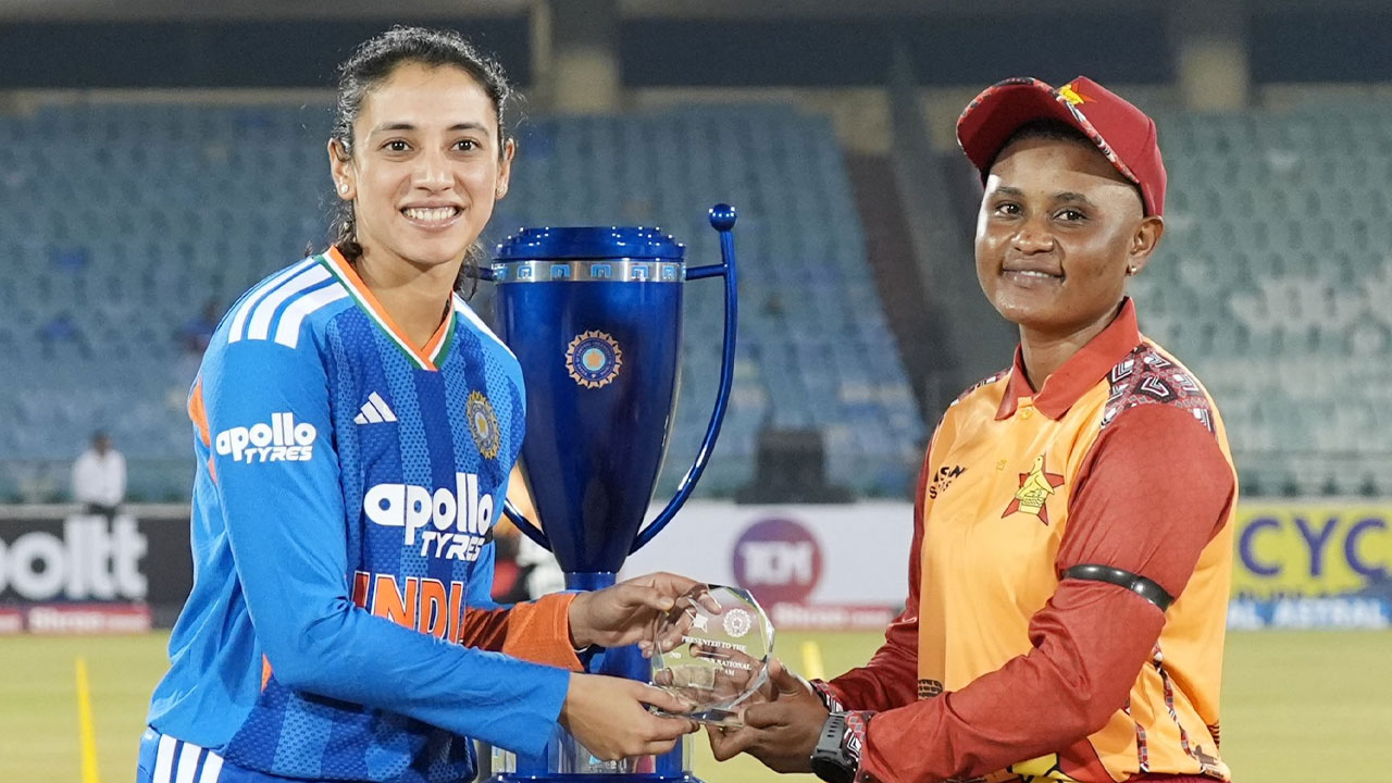  Where to Watch India Women vs Zimbabwe 2nd ODI on October 25? PC: BCCI / X
