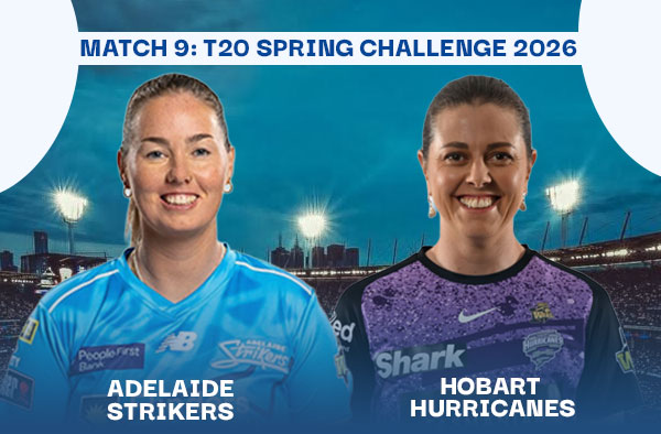 Match 9: Adelaide Strikers Women vs Hobart Hurricanes Women – Squads, Players to Watch, Live Streaming, Pitch Report