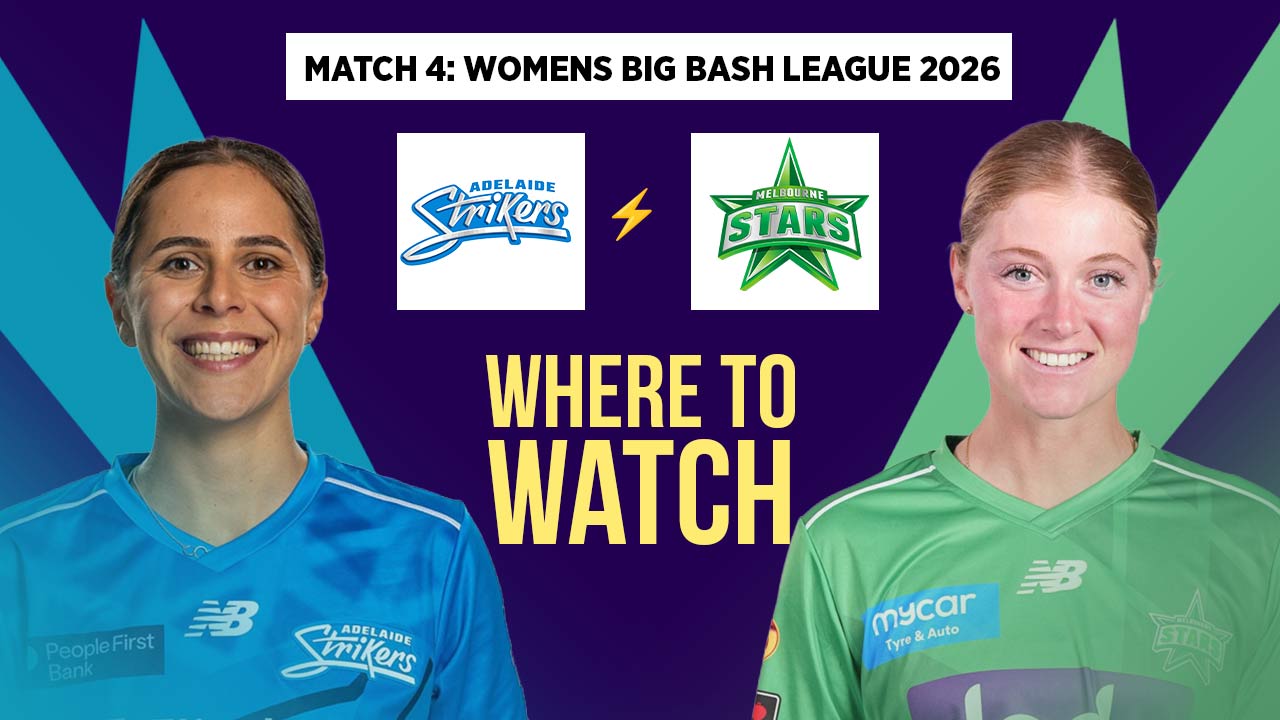 Where to Watch Match 4 – Adelaide Strikers Women vs Melbourne Stars Women? Live Streaming Details