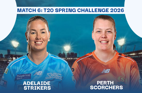Match 6: Adelaide Strikers Women vs Perth Scorchers Women – Squads, Players to Watch, Live Streaming, Pitch Report