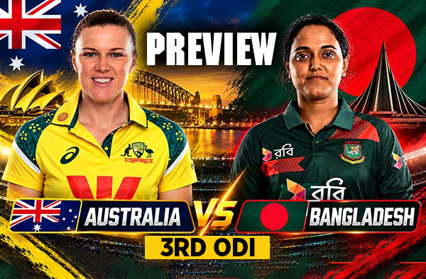 3rd ODI: Australia Women vs Bangladesh Women – Squads, Players to Watch, Live Streaming, Pitch Report