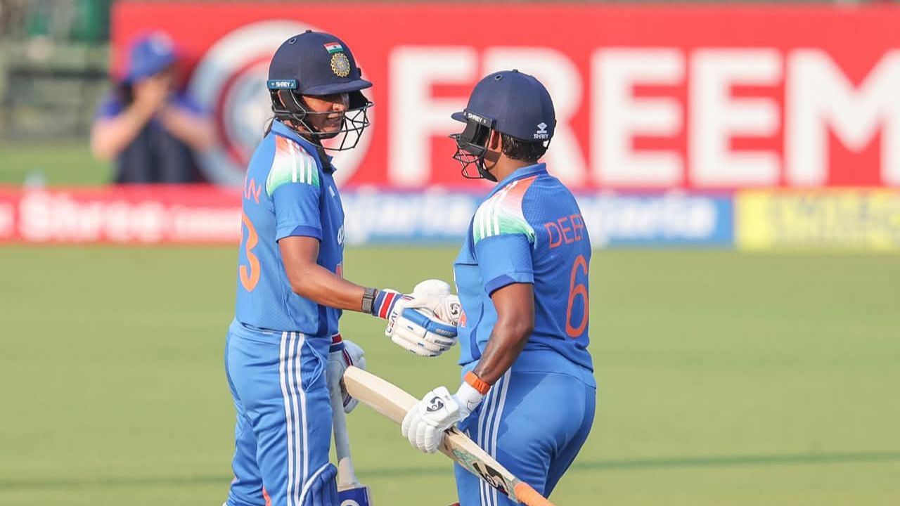 Harmanpreet Kaur's 126 and Deepti Sharma's Unbeaten 106 Power India to Series Victory Over Zimbabwe