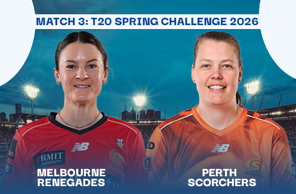 Match 3: Melbourne Renegades Women vs Perth Scorchers Women – Squads, Players to Watch, Live Streaming, Pitch Report