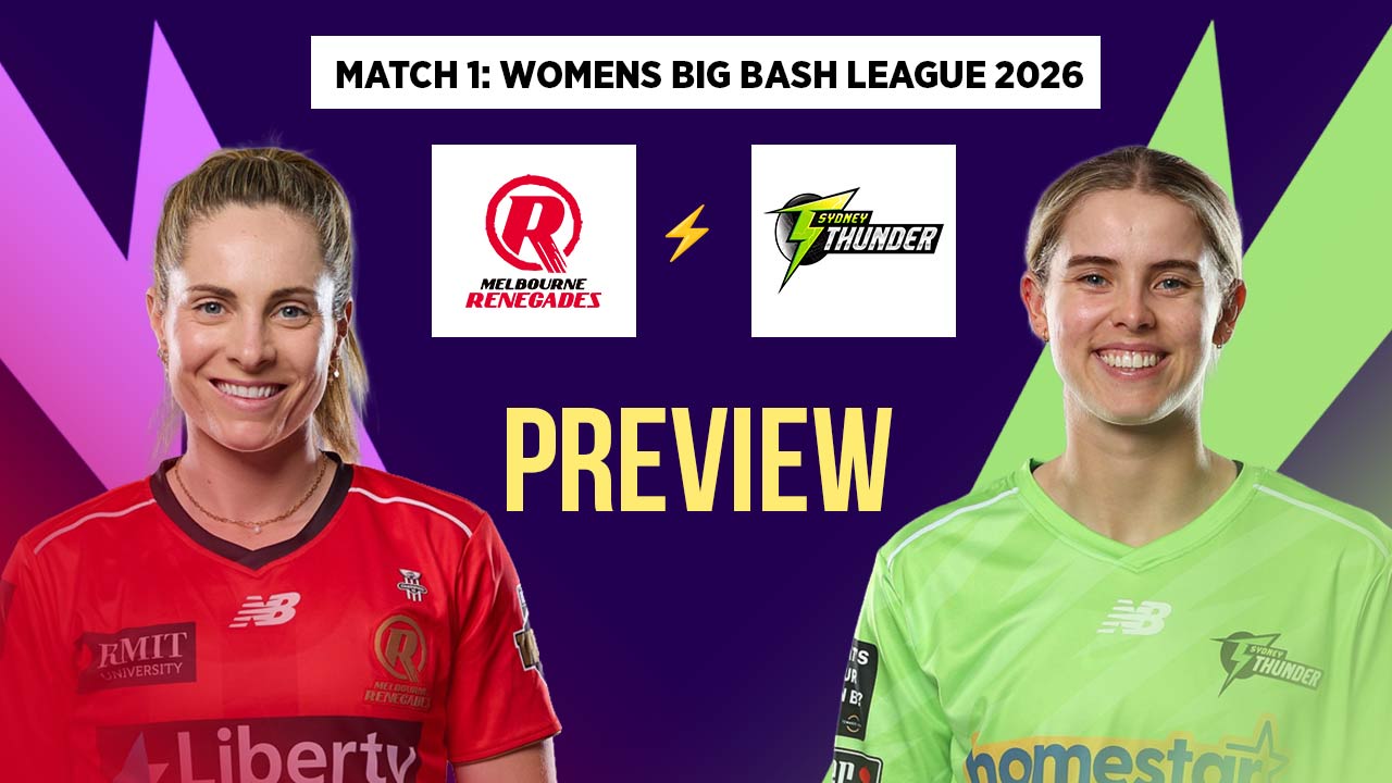 Match 1: Melbourne Renegades Women vs Sydney Thunder Women – Squads, Players to Watch, Live Streaming, Pitch Report