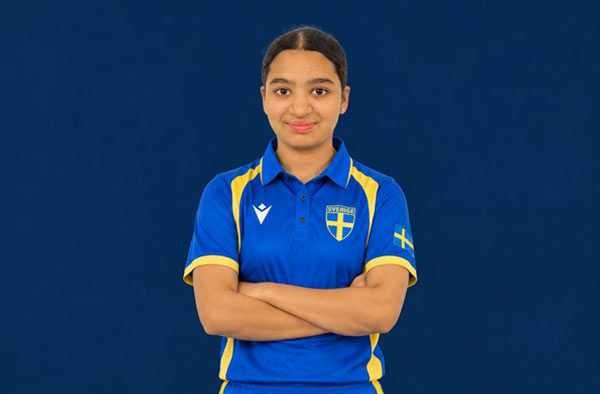 Anya Vaidya Smashes 75 off 25 Balls as Sweden Women Thrash Bulgaria by 10 Wickets