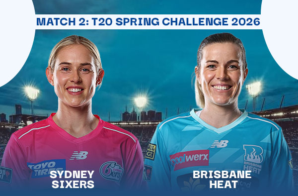 Match 2: Sydney Sixers Women vs Brisbane Heat Women – Squads, Players to Watch, Live Streaming, Pitch Report